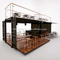 Duplex House Plans Flat Pack Container Homes House Portable Housing Unit Use Mobile Container Bar / Restaurant / Office