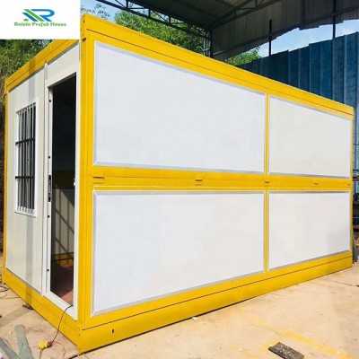 China Prefabricated folding up Container House For Mobile Field Camp