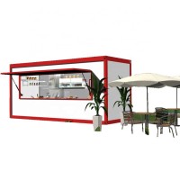 Mobile container restaurant/container bar/prefabricated bar