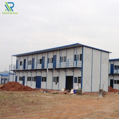 China sandwich panel low cost steel structure prefabricated house for sale