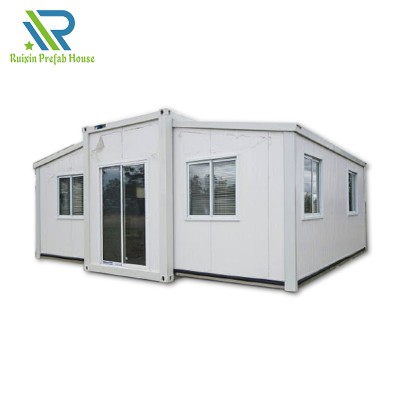 Cheap australia 20ft foldable 2 bedroom sandwich panel mobile expandable container house